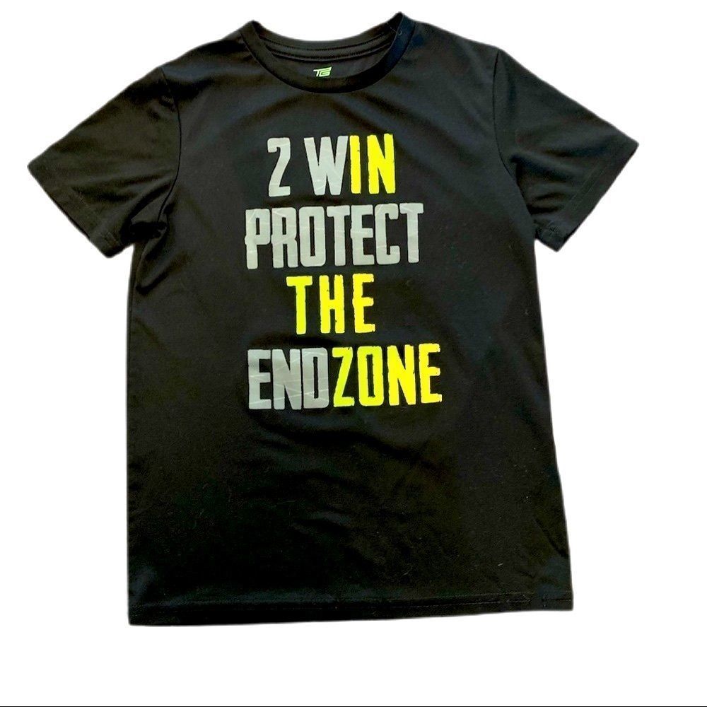 TEK gear size 8 football black shirt